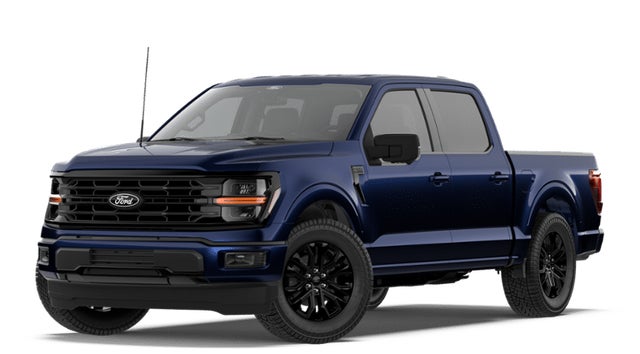 Antimatter Blue Metallic 2026 Ford F-150 XLT SuperCrew 4WD Pickup Truck Four-Wheel Drive Automatic