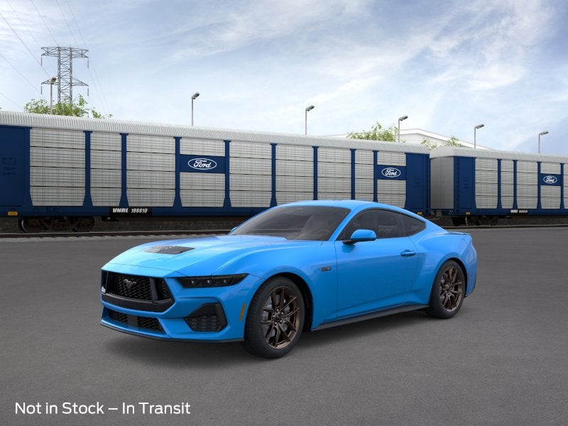 Grabber Blue 2026 Ford Mustang GT Fastback RWD Coupe Rear-Wheel Drive Manual