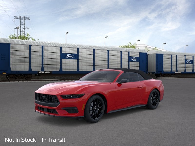 Race Red 2026 Ford Mustang EcoBoost Premium Convertible RWD Convertible Rear-Wheel Drive Automatic
