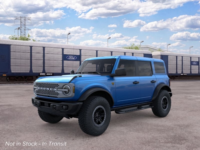 Velocity Blue Metallic 2026 Ford Bronco SUV / Crossover Four-Wheel Drive Manual