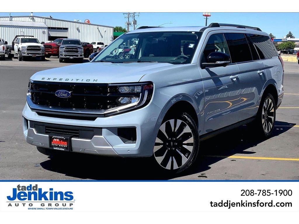 Glacier Gray Metallic Tri-Coat 2026 Ford Expedition SUV / Crossover Four-Wheel Drive Automatic