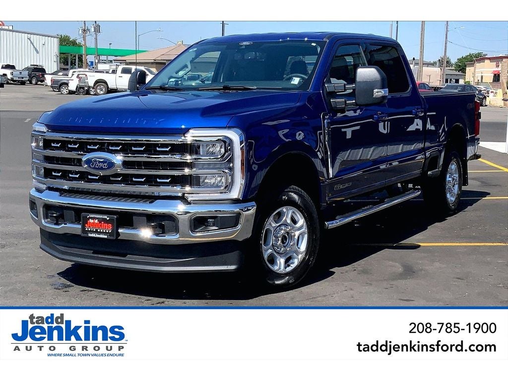 Argon Blue Metallic 2026 Ford F-250 Super Duty Pickup Truck Four-Wheel Drive Automatic