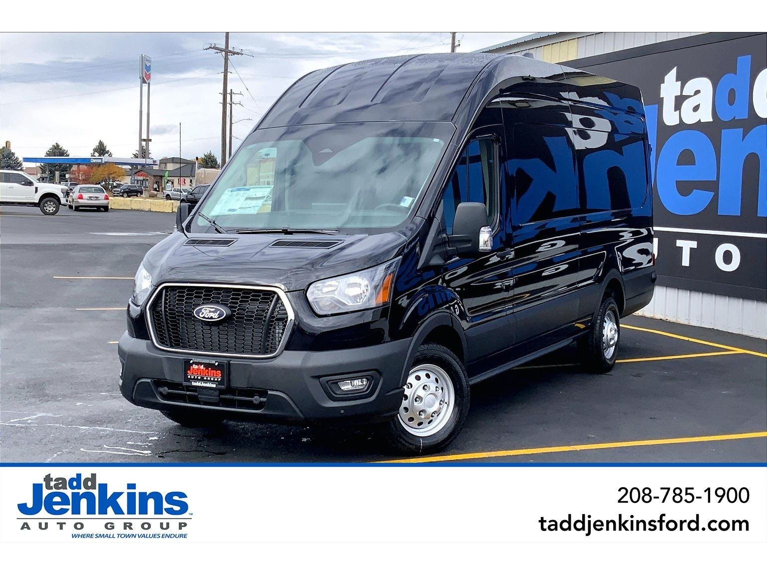 Agate Black Metallic 2027 Ford Transit Cargo Van  Automatic