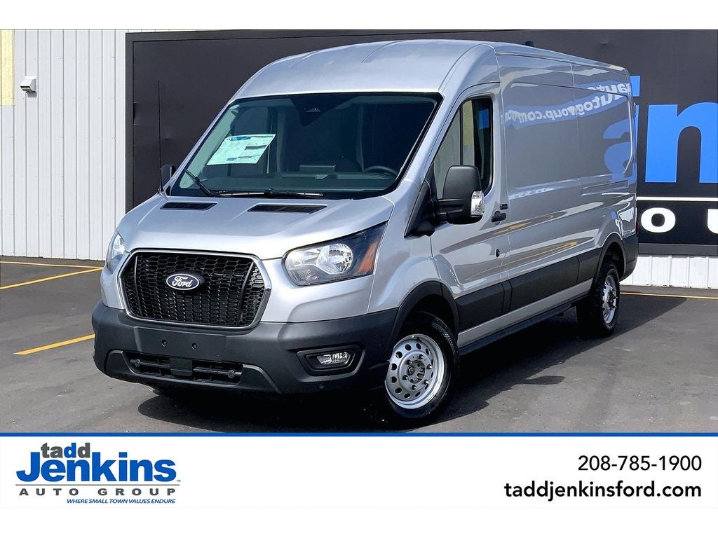 Ingot Silver Metallic 2026 Ford Transit Cargo Van All-Wheel Drive Automatic