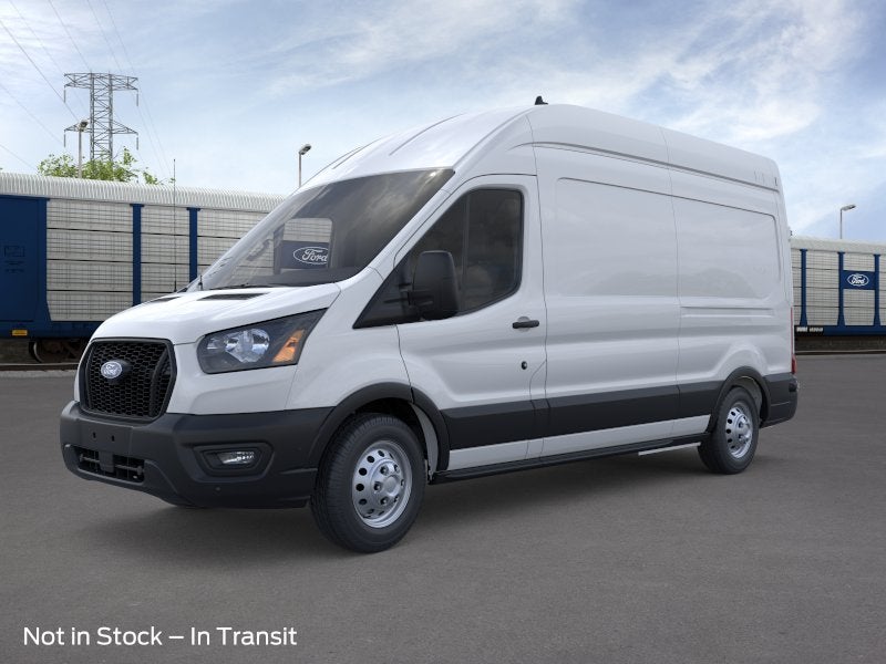 Oxford White 2026 Ford Transit Cargo 250 High Roof LB AWD Van All-Wheel Drive Automatic