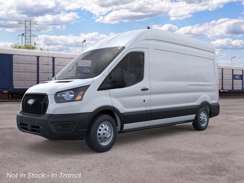 Oxford White 2026 Ford Transit Cargo Van All-Wheel Drive Automatic