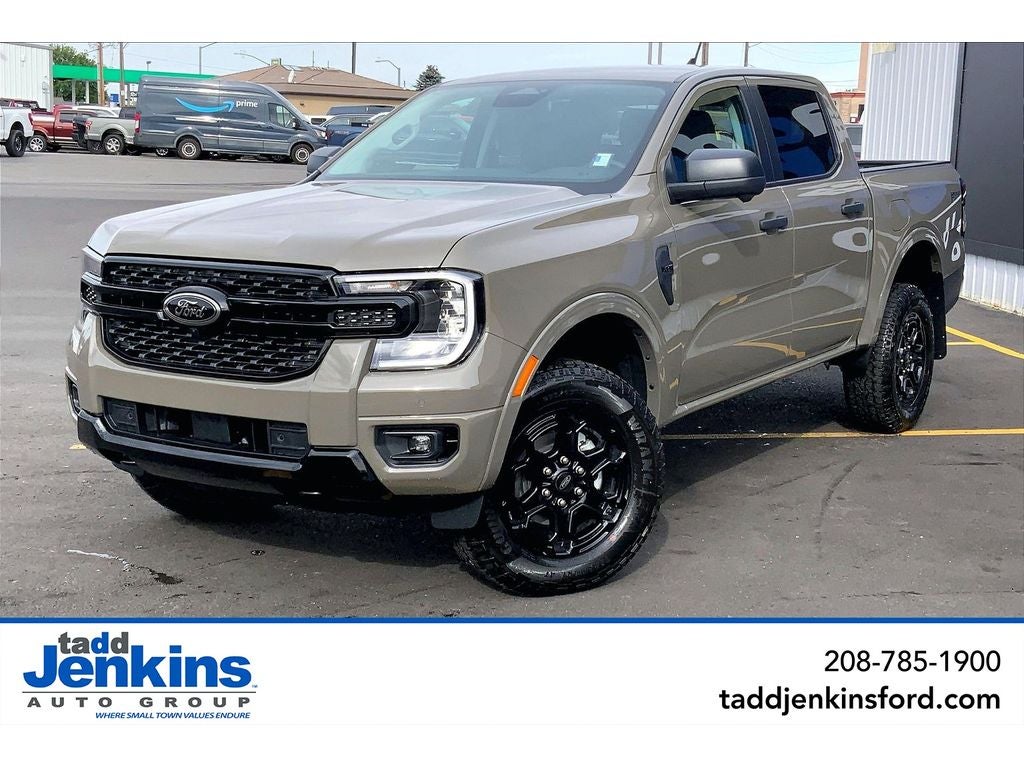 Marsh Gray 2026 Ford Ranger Pickup Truck Four-Wheel Drive Automatic