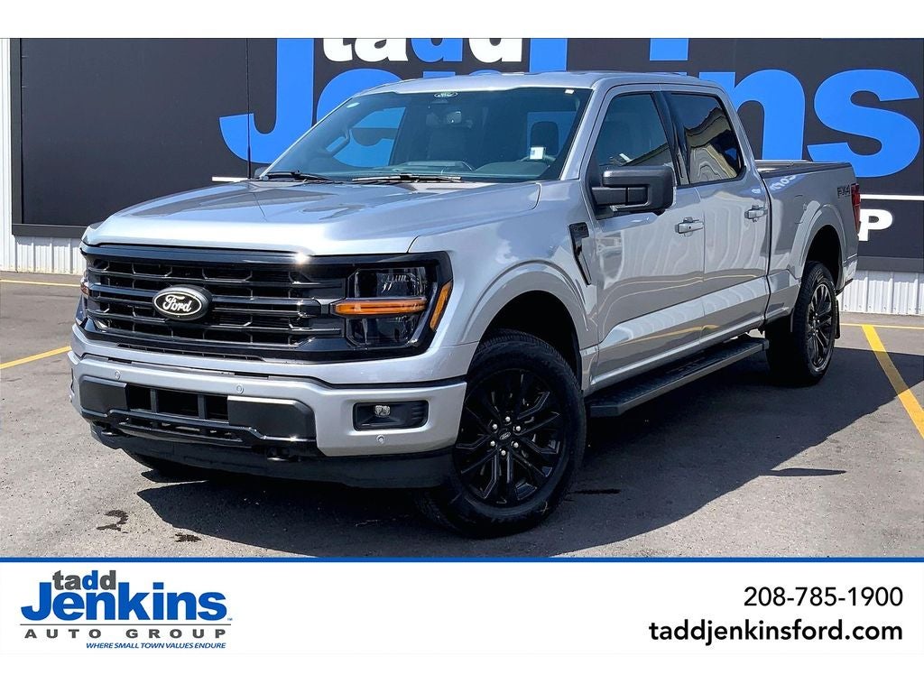 Iconic Silver Metallic 2026 Ford F-150 Pickup Truck Four-Wheel Drive Automatic