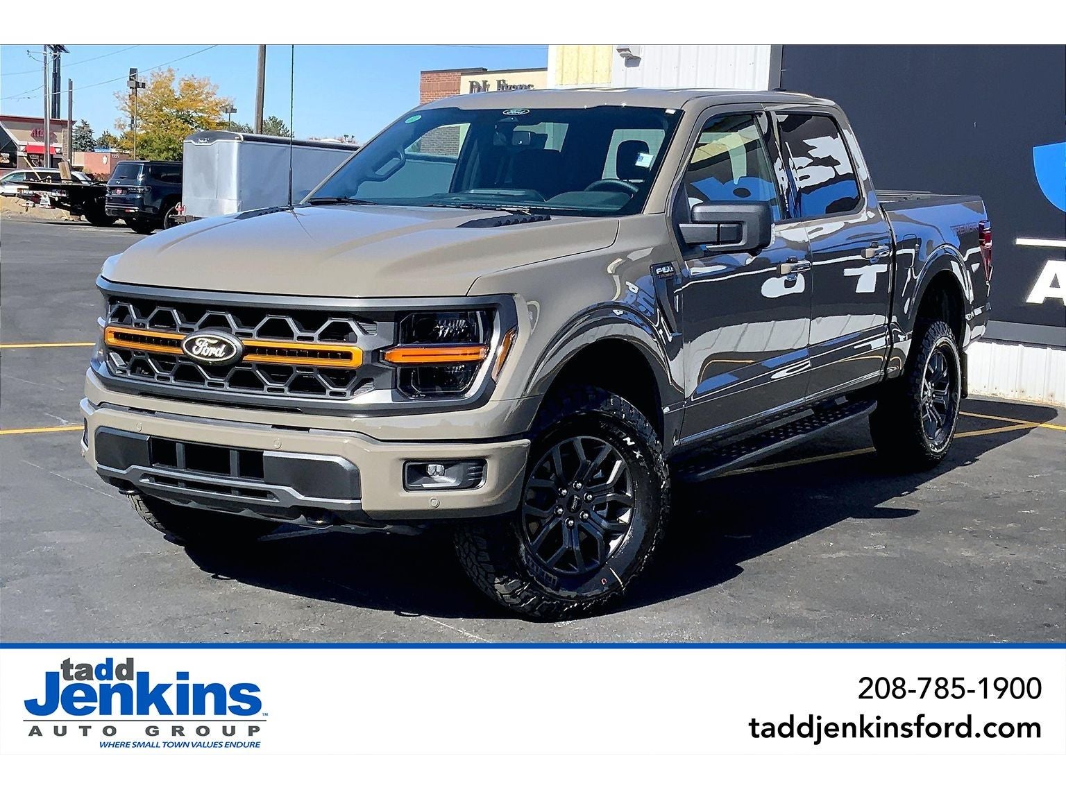 Marsh Gray 2024 Ford F-150 Pickup Truck Four-Wheel Drive 