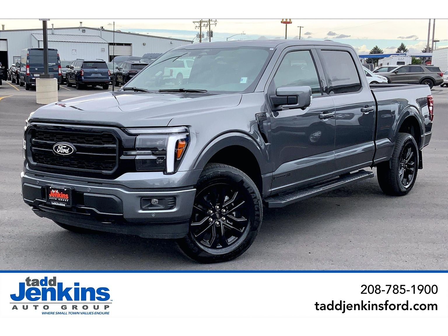 Carbonized Gray Metallic 2026 Ford F-150 Pickup Truck Four-Wheel Drive Automatic