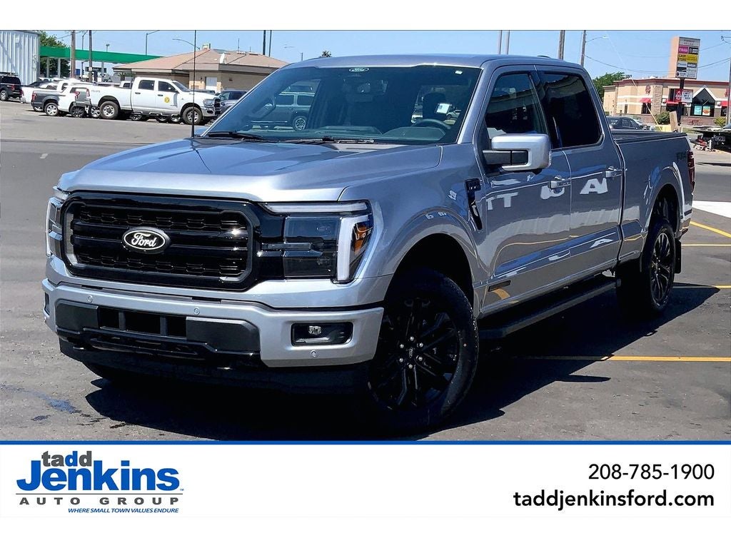 Iconic Silver Metallic 2026 Ford F-150 Pickup Truck Four-Wheel Drive Automatic
