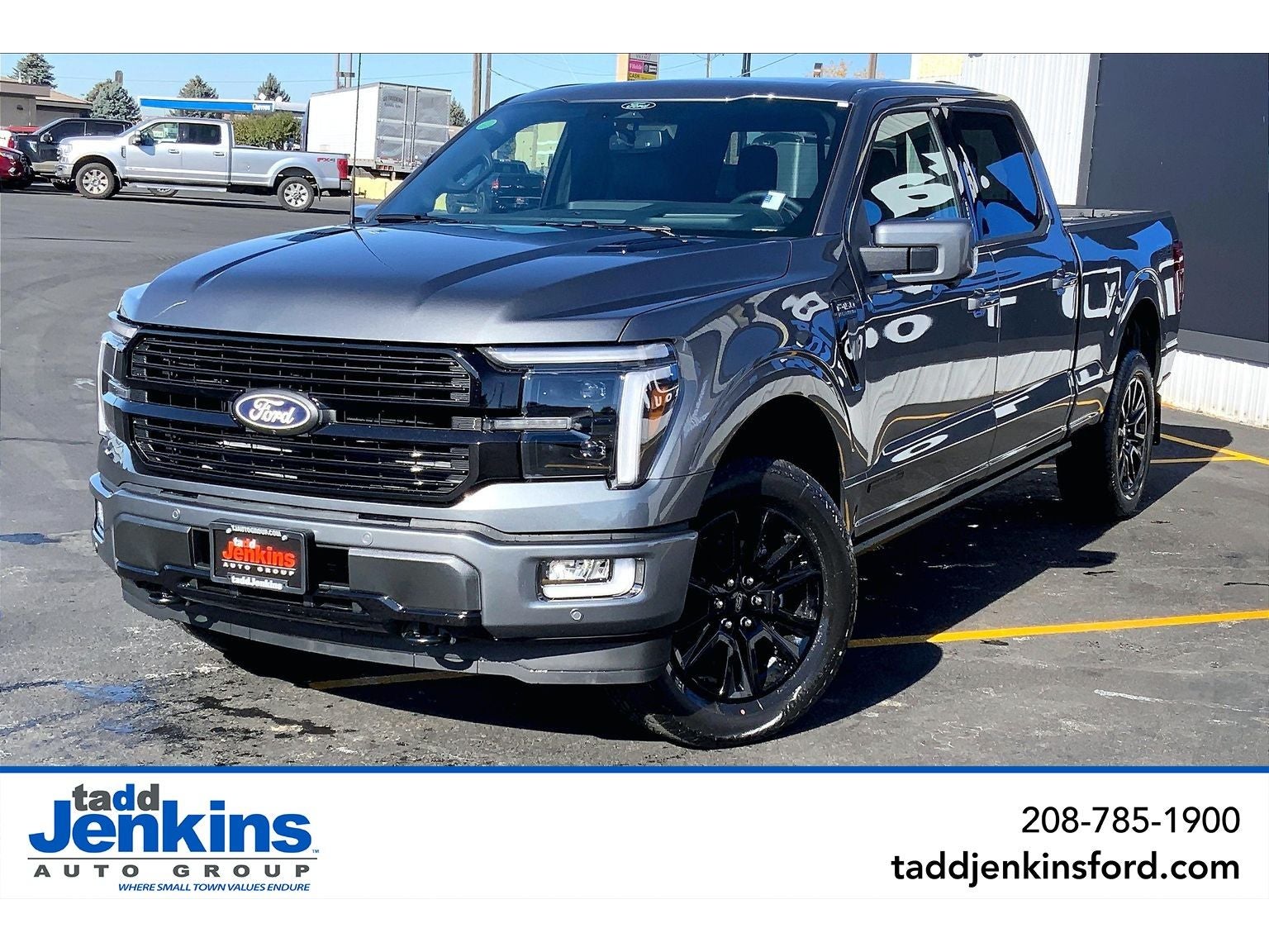 Carbonized Gray Metallic 2026 Ford F-150 Pickup Truck Four-Wheel Drive Automatic