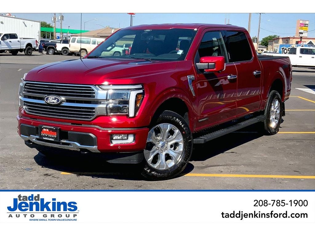 Ruby Red Metallic Tinted 2026 Ford F-150 Pickup Truck Four-Wheel Drive Automatic