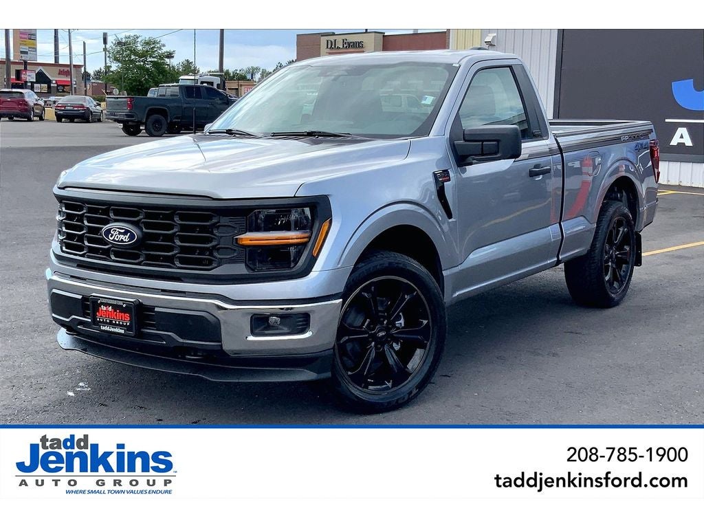 Iconic Silver Metallic 2026 Ford F-150 Pickup Truck Four-Wheel Drive Automatic