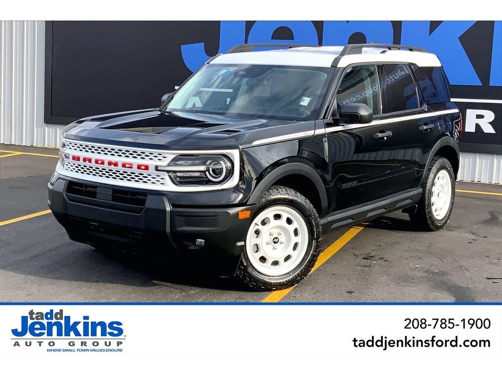 Shadow Black 2026 Ford Bronco Sport SUV / Crossover All-Wheel Drive Automatic