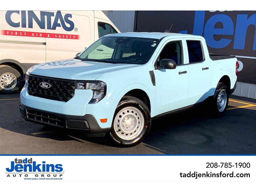 Light Blue 2026 Ford Maverick Pickup Truck All-Wheel Drive Automatic
