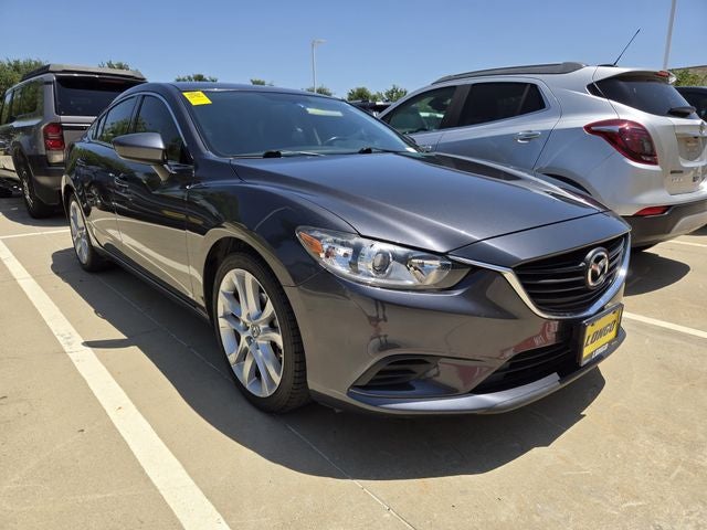 Meteor Gray Mica 2015 Mazda MAZDA6 Sedan Front-Wheel Drive 6-Speed Automatic