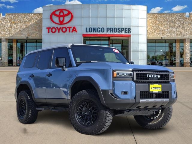 Heritage Blue/Gray Scape 2024 Toyota Land Cruiser SUV / Crossover Four-Wheel Drive 8-Speed Automatic