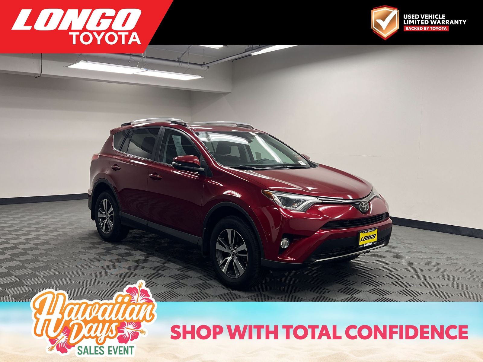 Pearl 2018 Toyota RAV4 SUV / Crossover All-Wheel Drive 6-Speed Automatic