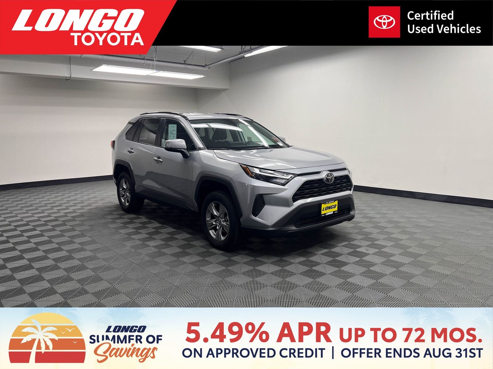 Silver Sky Metallic 2024 Toyota RAV4 SUV / Crossover Front-Wheel Drive 8-Speed Automatic