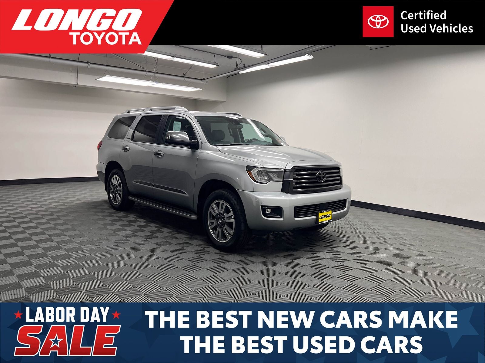 Celestial Silver Metallic 2020 Toyota Sequoia SUV / Crossover 4X2 6-Speed Automatic