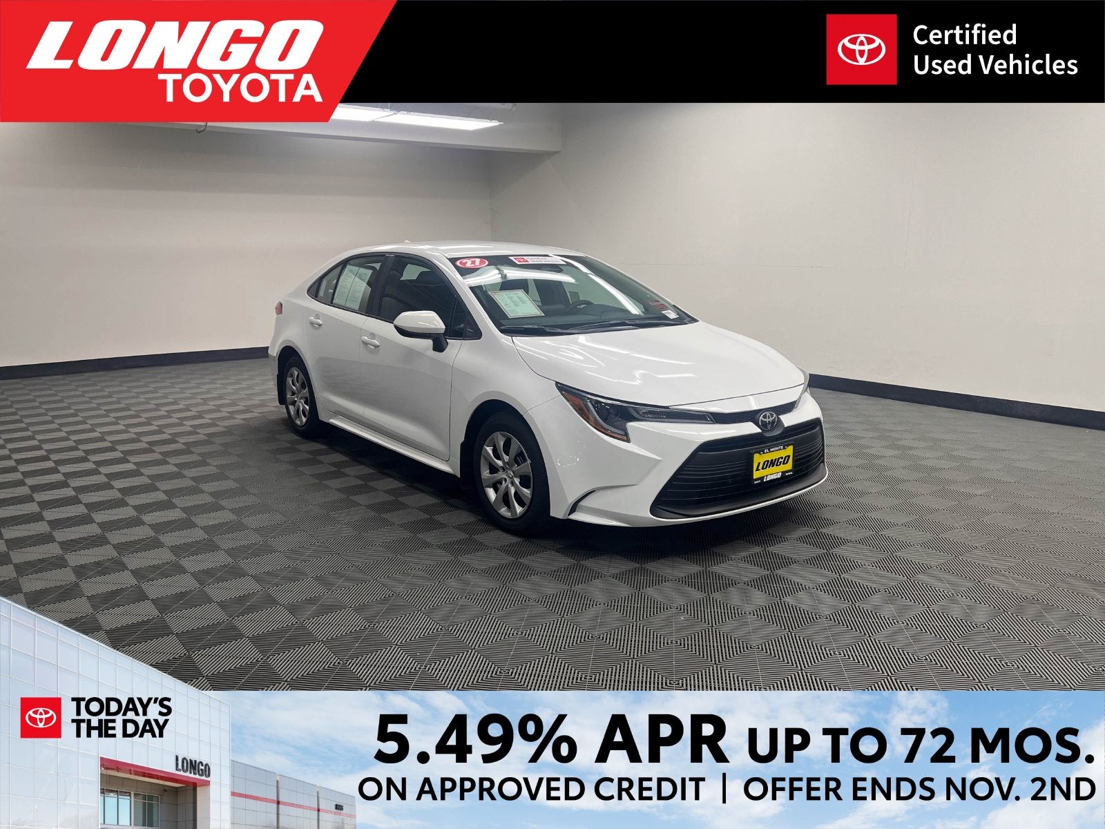 Ice Cap 2027 Toyota Corolla Sedan Front-Wheel Drive Continuously Variable Transmission