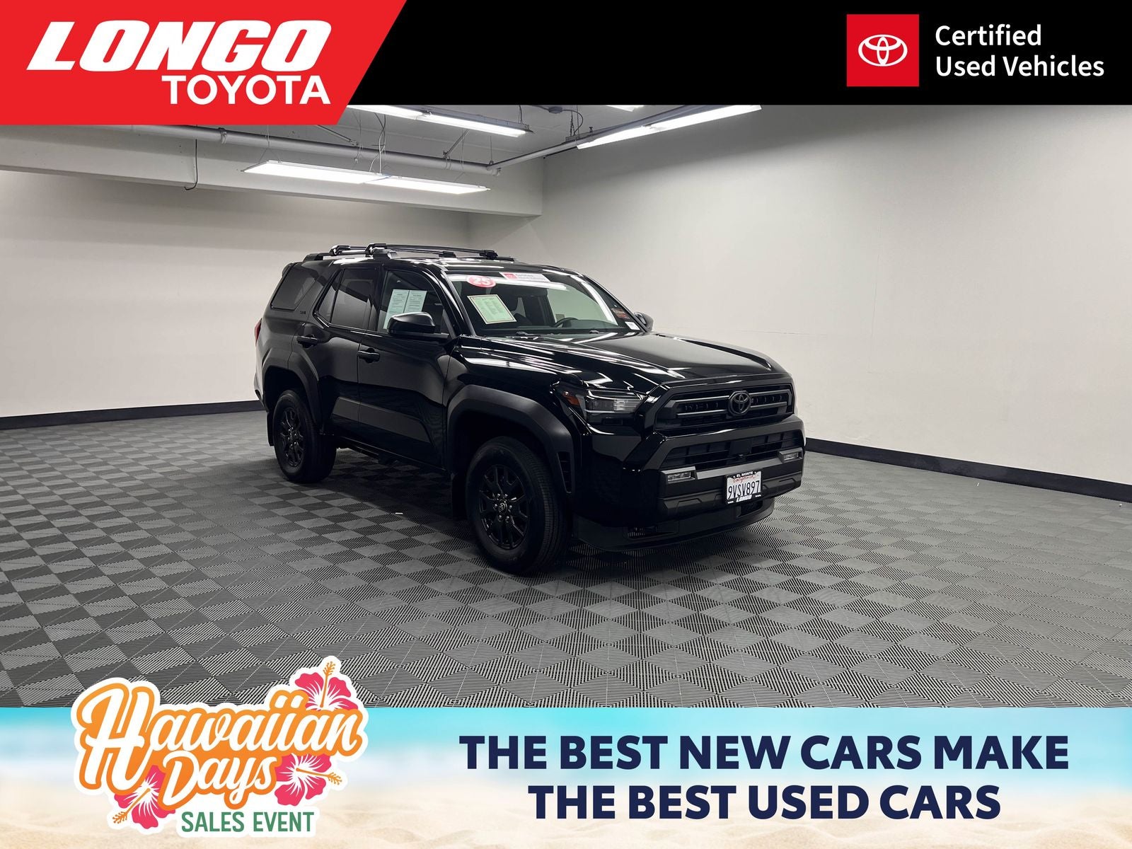 Black 2025 Toyota 4Runner SUV / Crossover Four-Wheel Drive 8-Speed Automatic