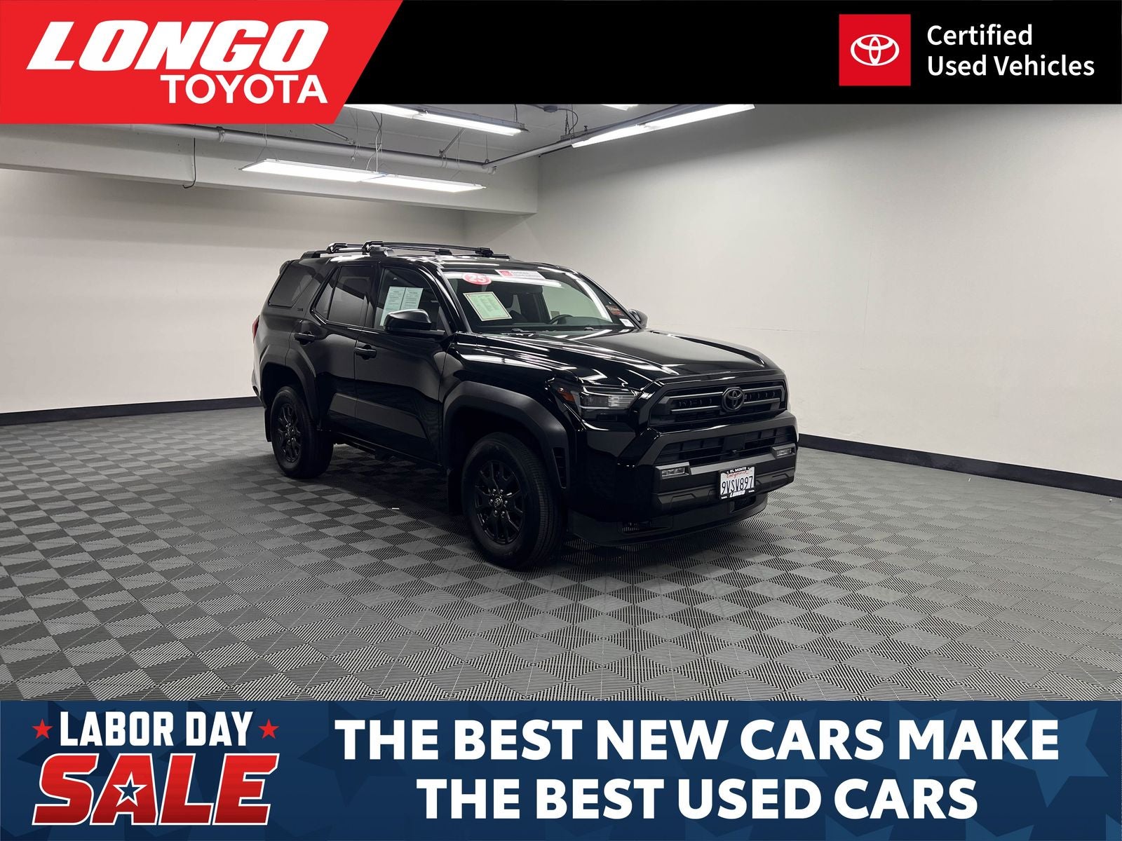 Black 2025 Toyota 4Runner SUV / Crossover Four-Wheel Drive 8-Speed Automatic