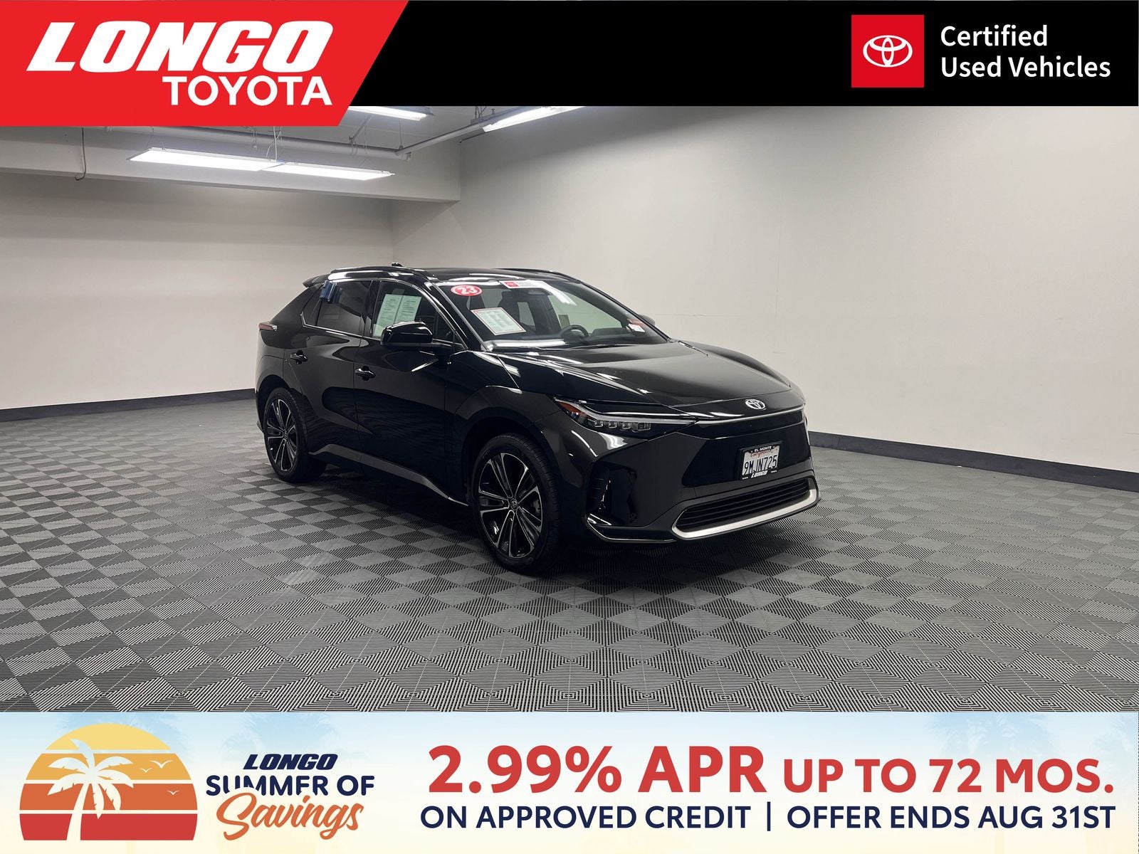 Black 2023 Toyota bZ4X SUV / Crossover Front-Wheel Drive Automatic