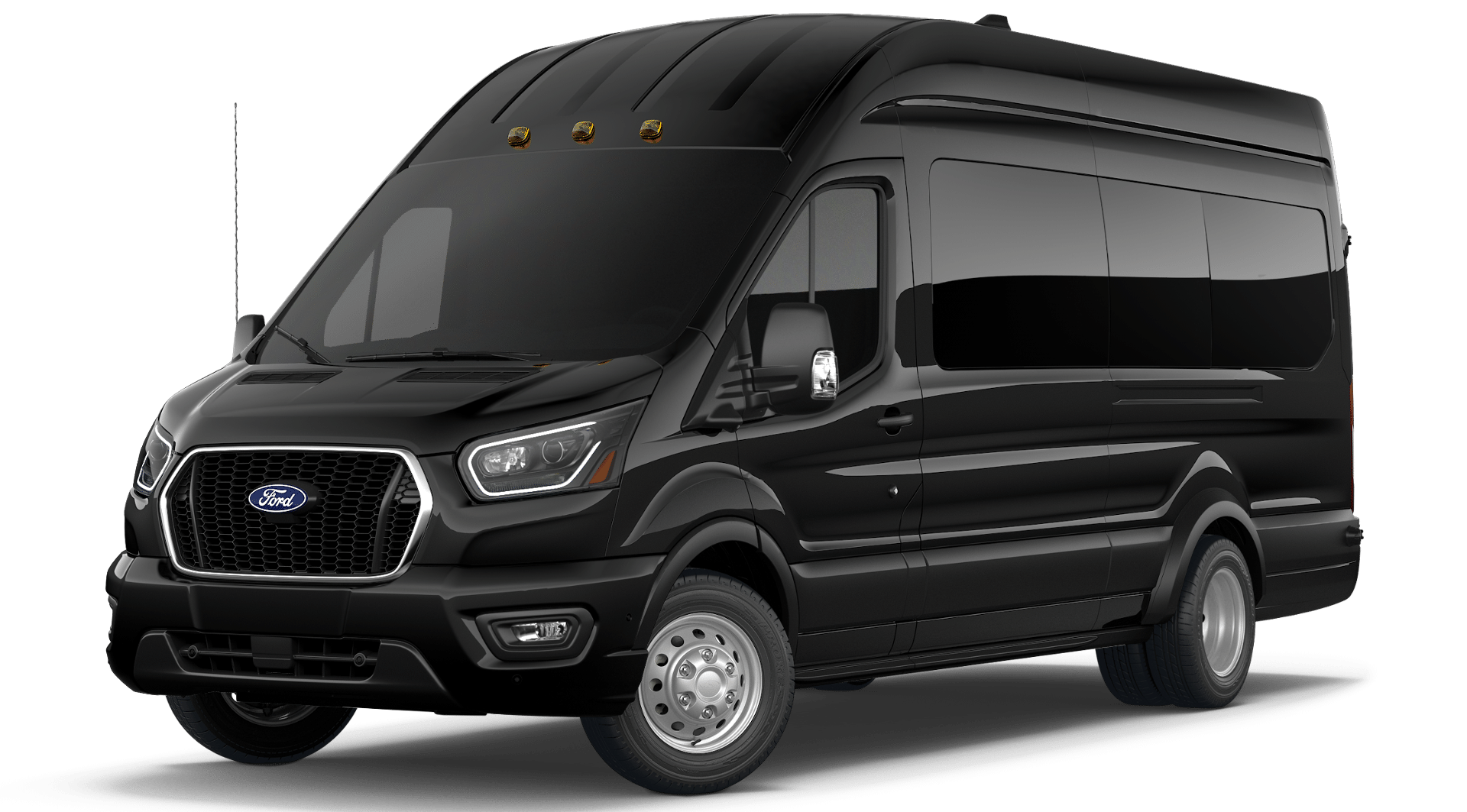Agate Black Metallic 2027 Ford Transit Passenger Van Rear-Wheel Drive 