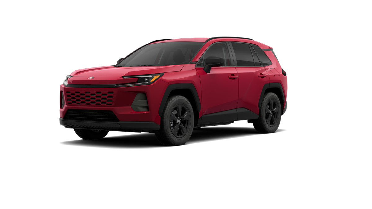 Red (Ruby Flare Pearl) 2026 Toyota RAV4 SUV / Crossover Front-Wheel Drive Continuously Variable Transmission