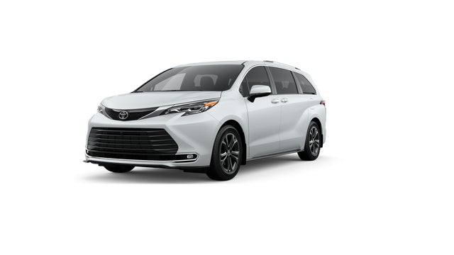 White (Wind Chill Pearl) 2026 Toyota Sienna Minivan All-Wheel Drive Continuously Variable Transmission
