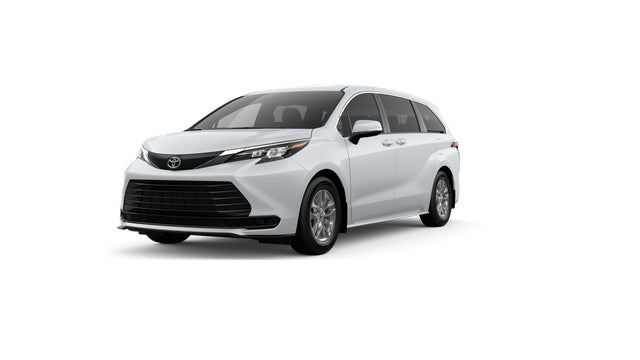 Ice Cap 2026 Toyota Sienna Minivan Front-Wheel Drive Continuously Variable Transmission