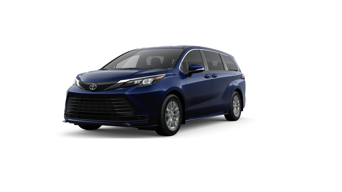 Blueprint 2026 Toyota Sienna Minivan All-Wheel Drive Continuously Variable Transmission