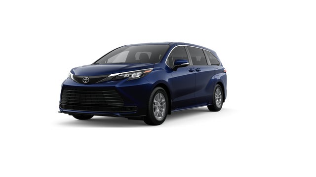 Blueprint 2026 Toyota Sienna Minivan All-Wheel Drive Continuously Variable Transmission
