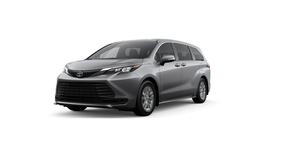 Heavy Metal 2026 Toyota Sienna Minivan All-Wheel Drive Continuously Variable Transmission
