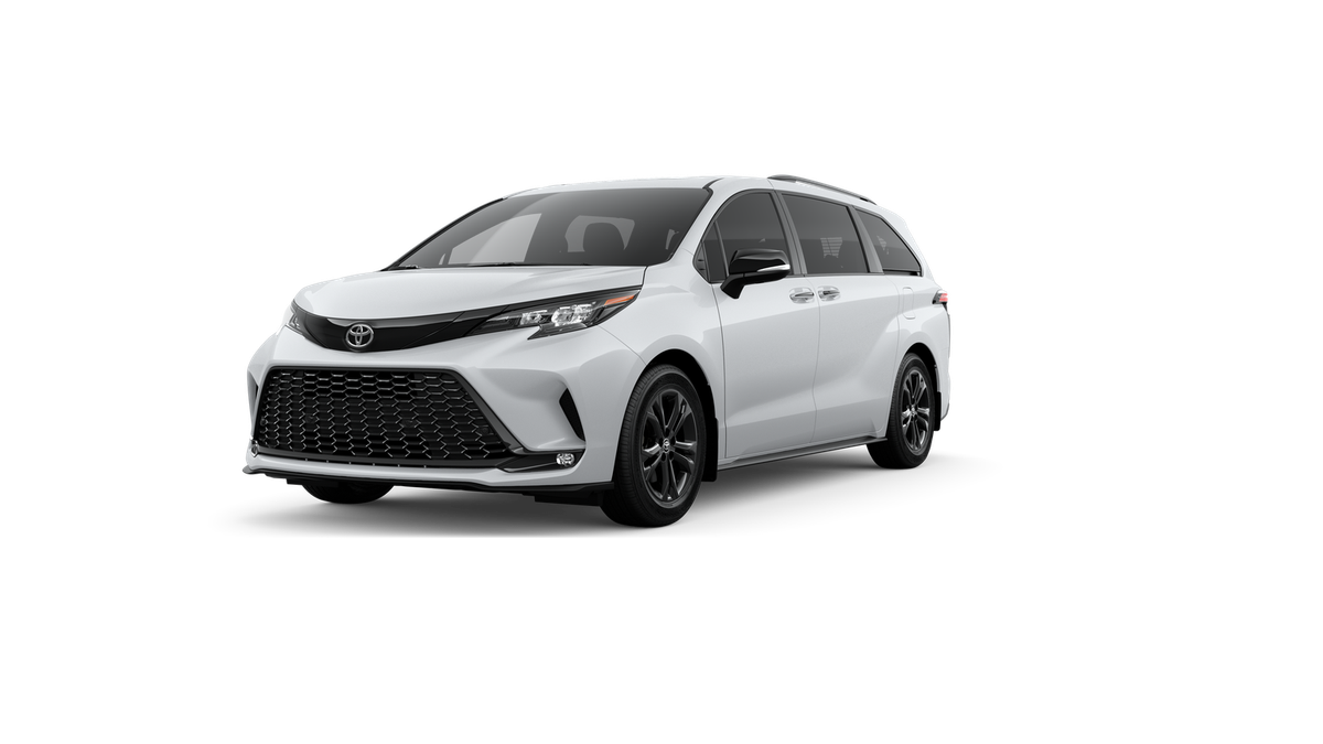 Ice Cap 2026 Toyota Sienna Minivan All-Wheel Drive Continuously Variable Transmission