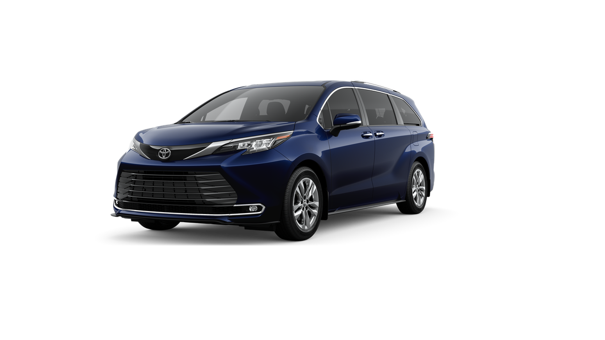 Blueprint 2026 Toyota Sienna Minivan All-Wheel Drive Continuously Variable Transmission