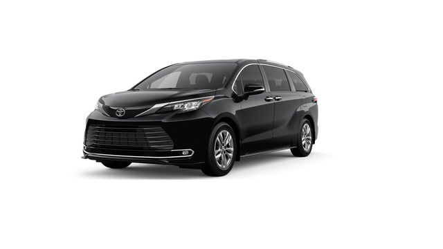 Midnight Black Metallic 2026 Toyota Sienna Minivan All-Wheel Drive Continuously Variable Transmission