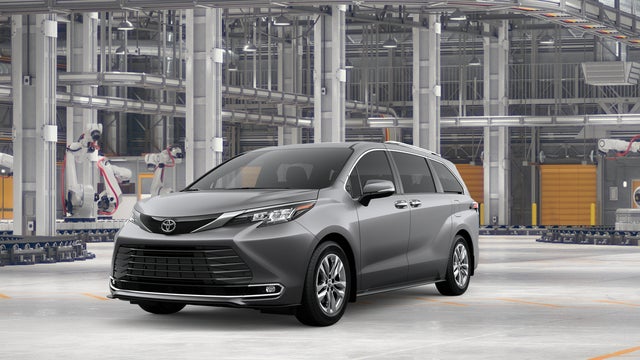 Heavy Metal 2026 Toyota Sienna Minivan All-Wheel Drive Continuously Variable Transmission