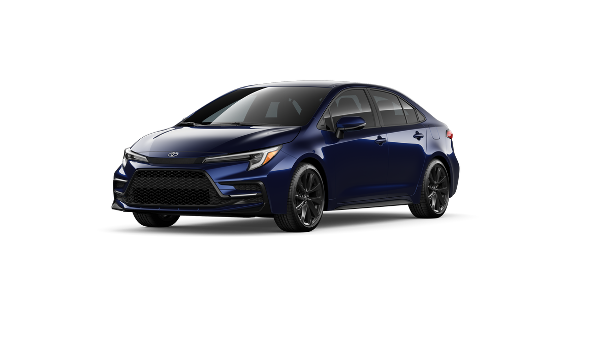 Blueprint 2027 Toyota Corolla Sedan Front-Wheel Drive Continuously Variable Transmission