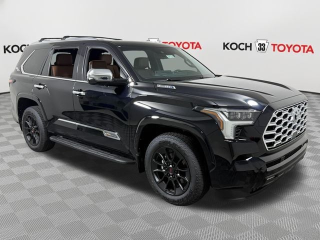 Midnight Black Metallic 2026 Toyota Sequoia SUV / Crossover Four-Wheel Drive Automatic
