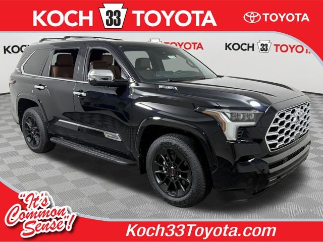 Midnight Black Metallic 2026 Toyota Sequoia SUV / Crossover Four-Wheel Drive Automatic