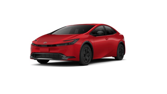 Supersonic Red 2026 Toyota Prius LE FWD Hatchback Front-Wheel Drive Continuously Variable Transmission