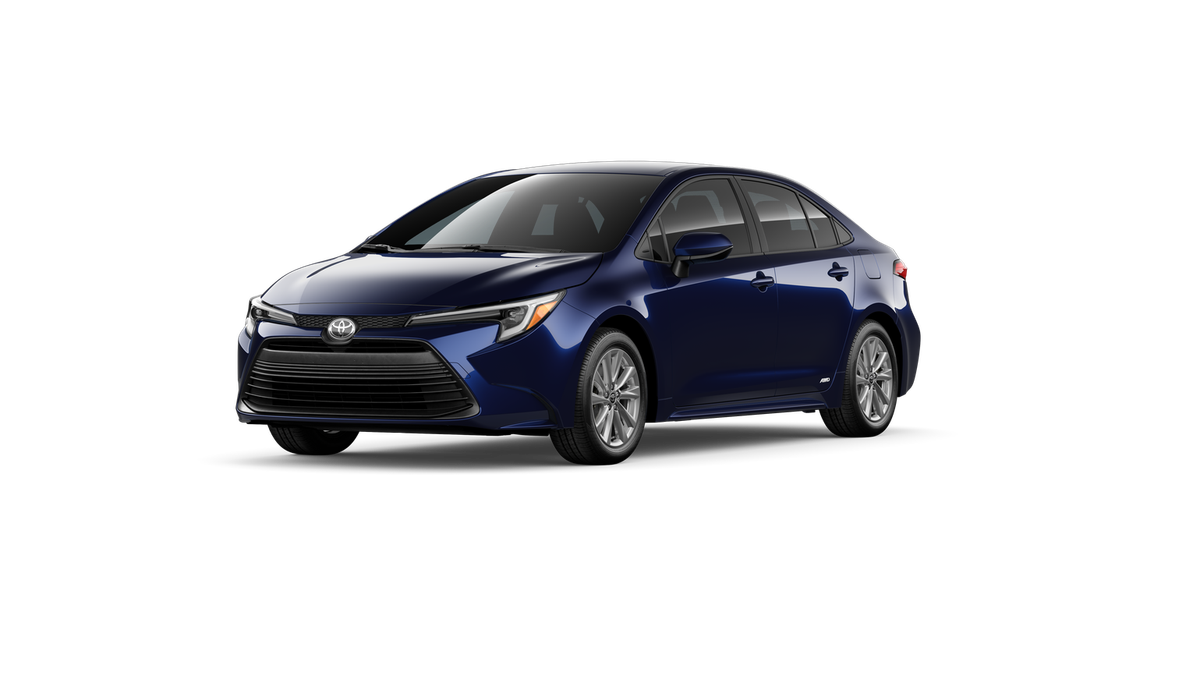 Blueprint 2027 Toyota Corolla Hybrid Sedan All-Wheel Drive Continuously Variable Transmission