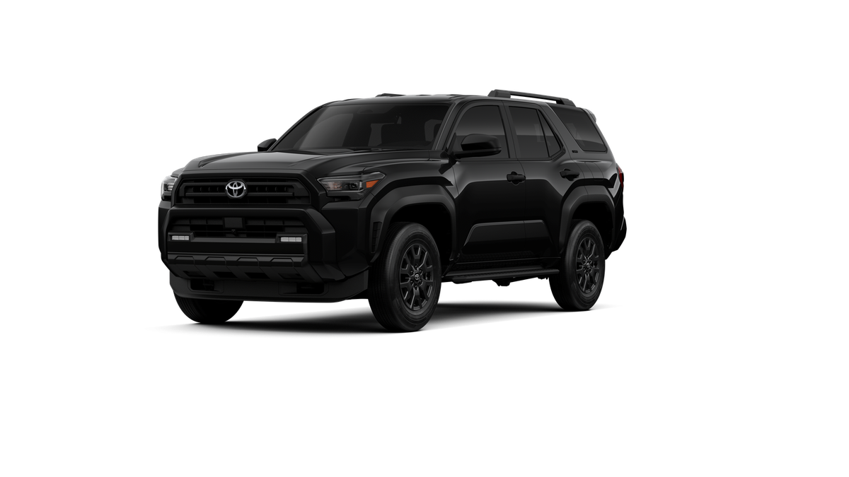 Black 2026 Toyota 4Runner SR5 4WD SUV / Crossover Four-Wheel Drive 8-Speed Automatic