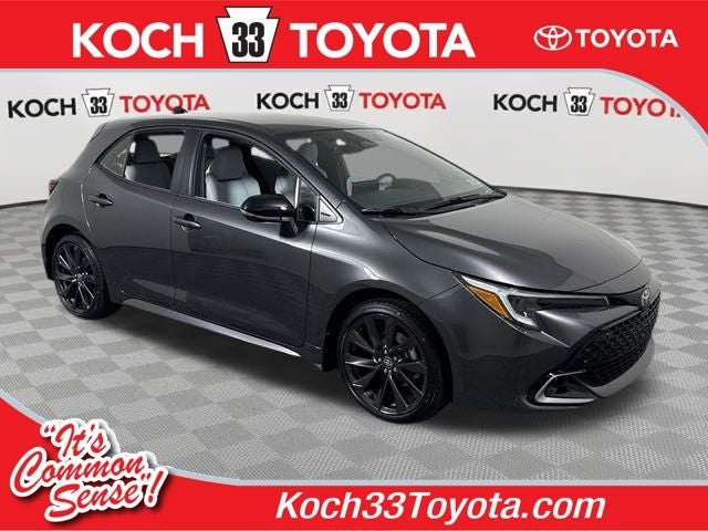 Magnetic Gray Metallic 2026 Toyota Corolla Hatchback Hatchback Front-Wheel Drive Continuously Variable Transmission