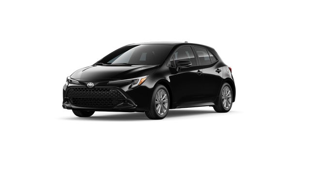 Midnight Black Metallic 2026 Toyota Corolla Hatchback SE FWD Hatchback Front-Wheel Drive Continuously Variable Transmission