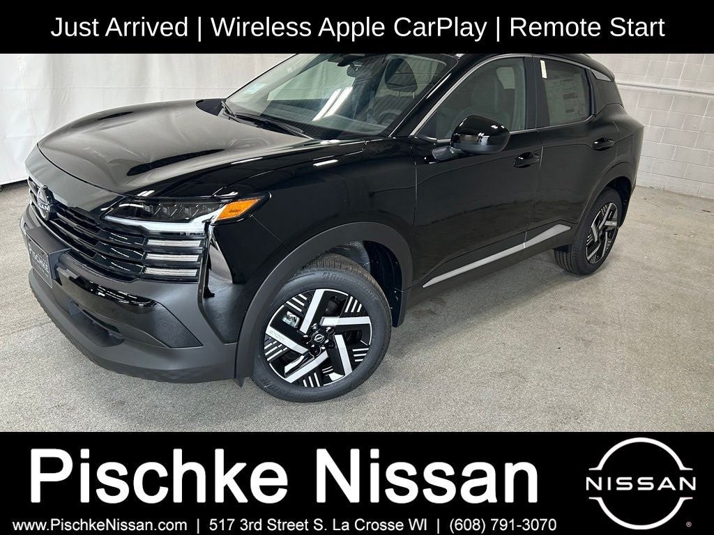 Super Black 2026 Nissan Kicks SUV / Crossover Front-Wheel Drive Continuously Variable Transmission