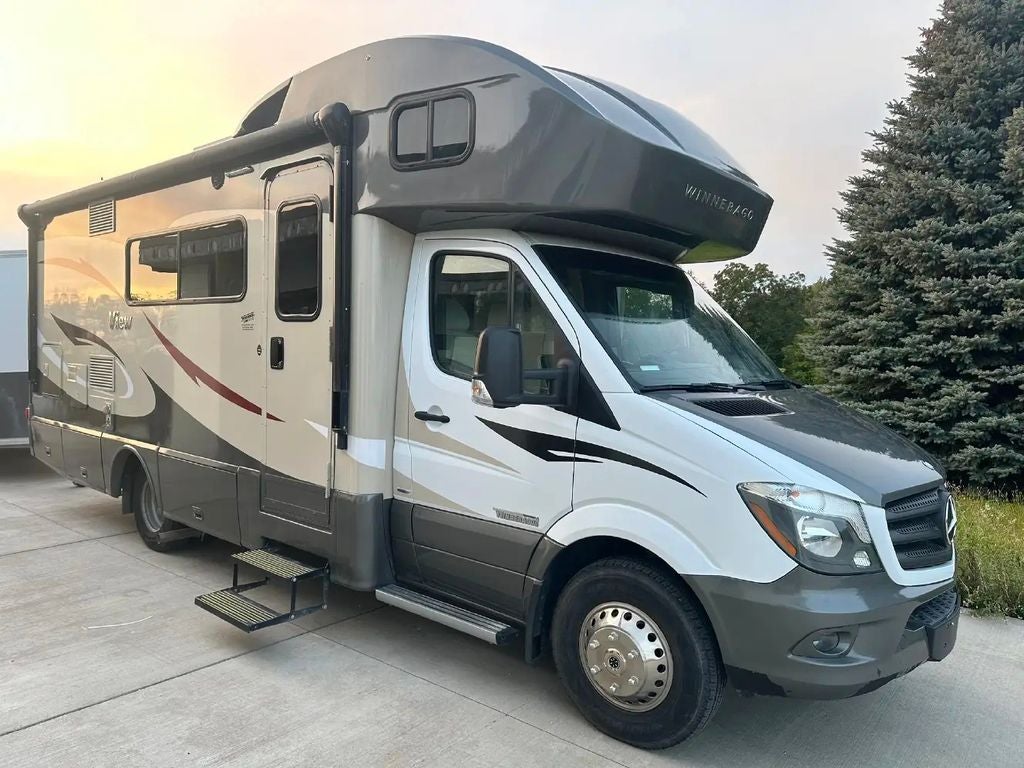 Brown (Cream And Tan) 2015 Mercedes-Benz Sprinter Cab Chassis Van 4X2 Automatic